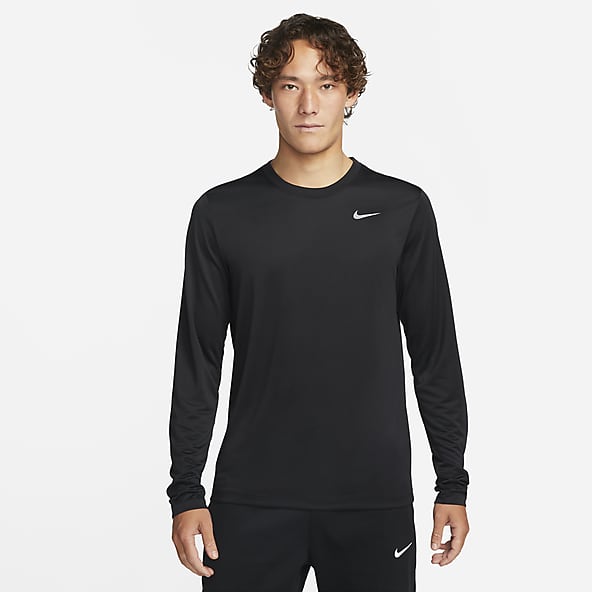Mens Dri FIT Long Sleeve Shirts. Nike JP